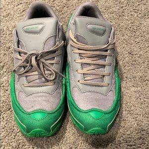 Green and grey Ozweego RAF SIMONS men’s size 8.5